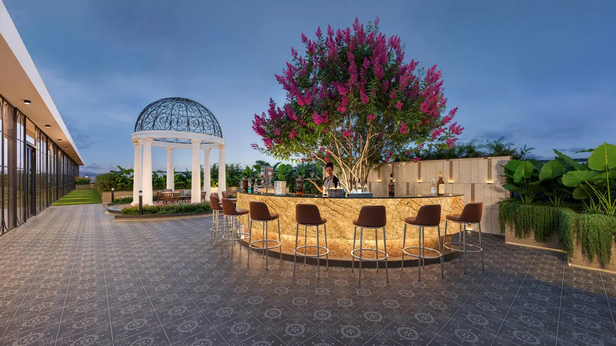 Rooftop bar at Terrace 35